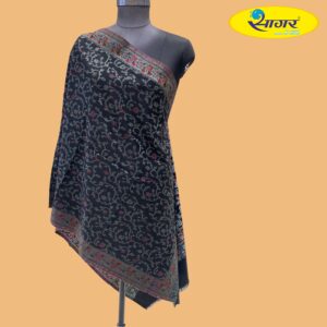 Black Wool Shawl