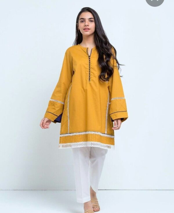 Yellow Kurti