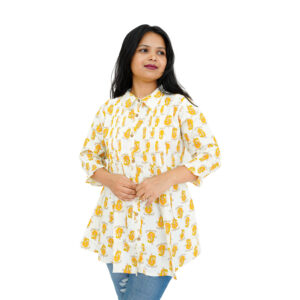 Floral Print A-Line Tunic