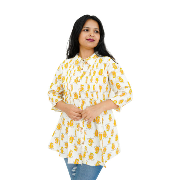 Floral Print A-Line Tunic